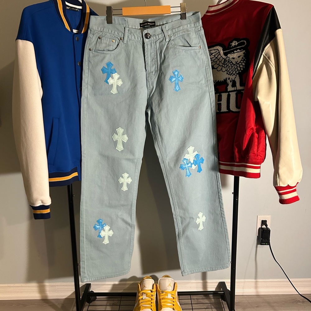 Chrome Hearts x Drake Certified Lover Boy Vintage Jeans